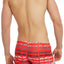 Garcon Model Red Graffiti Swim Short