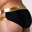 Gian Gianni Black Crossover Swim Brief