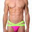 Gian Gianni Neon Crossover Swim Brief