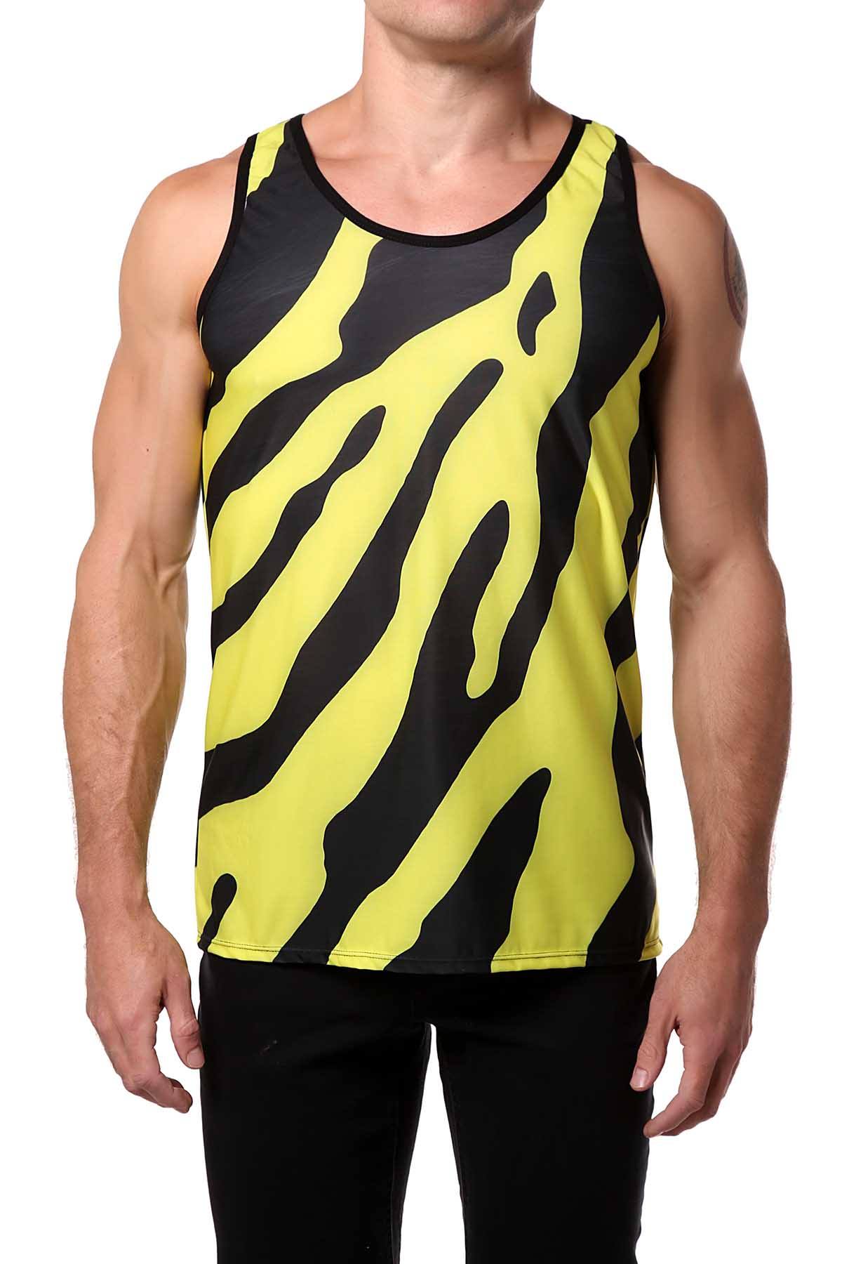 Gian Gianni Neon Safari Tank Top