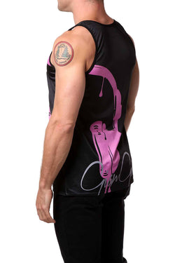 Gian Gianni Pink Beat Tank Top thumbnail 2