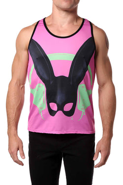 Gian Gianni Pink Rabbit Tank Top thumbnail 1