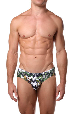 Gian Gianni Royal Zig Zag Swim Brief thumbnail 1