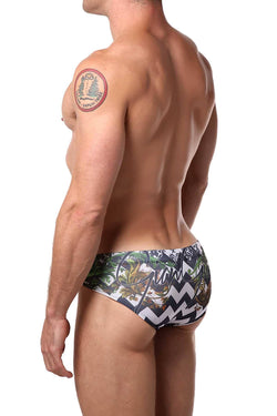 Gian Gianni Royal Zig Zag Swim Brief thumbnail 2