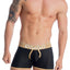 Gigo Black Capriati Long Boxer Brief