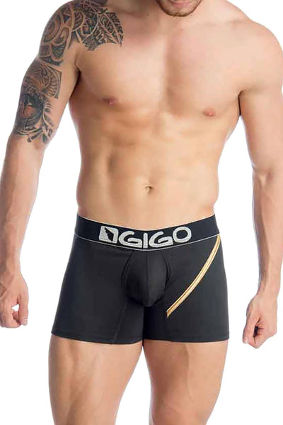 Gigo Black Mariage Long Boxer Brief