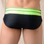 Gigo Black & Green Bi-Colour Swim Boxer