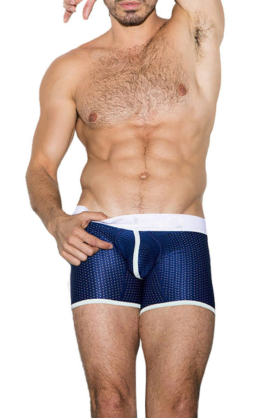 Gigo Blue Electric Long Boxer Brief