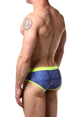 Gigo Blue Logo Swim Brief thumbnail 2