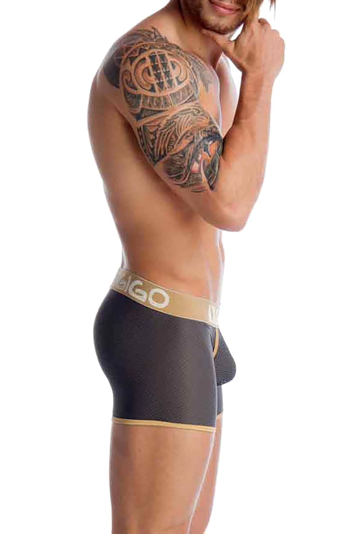 Gigo Grey Capriati Long Boxer Brief