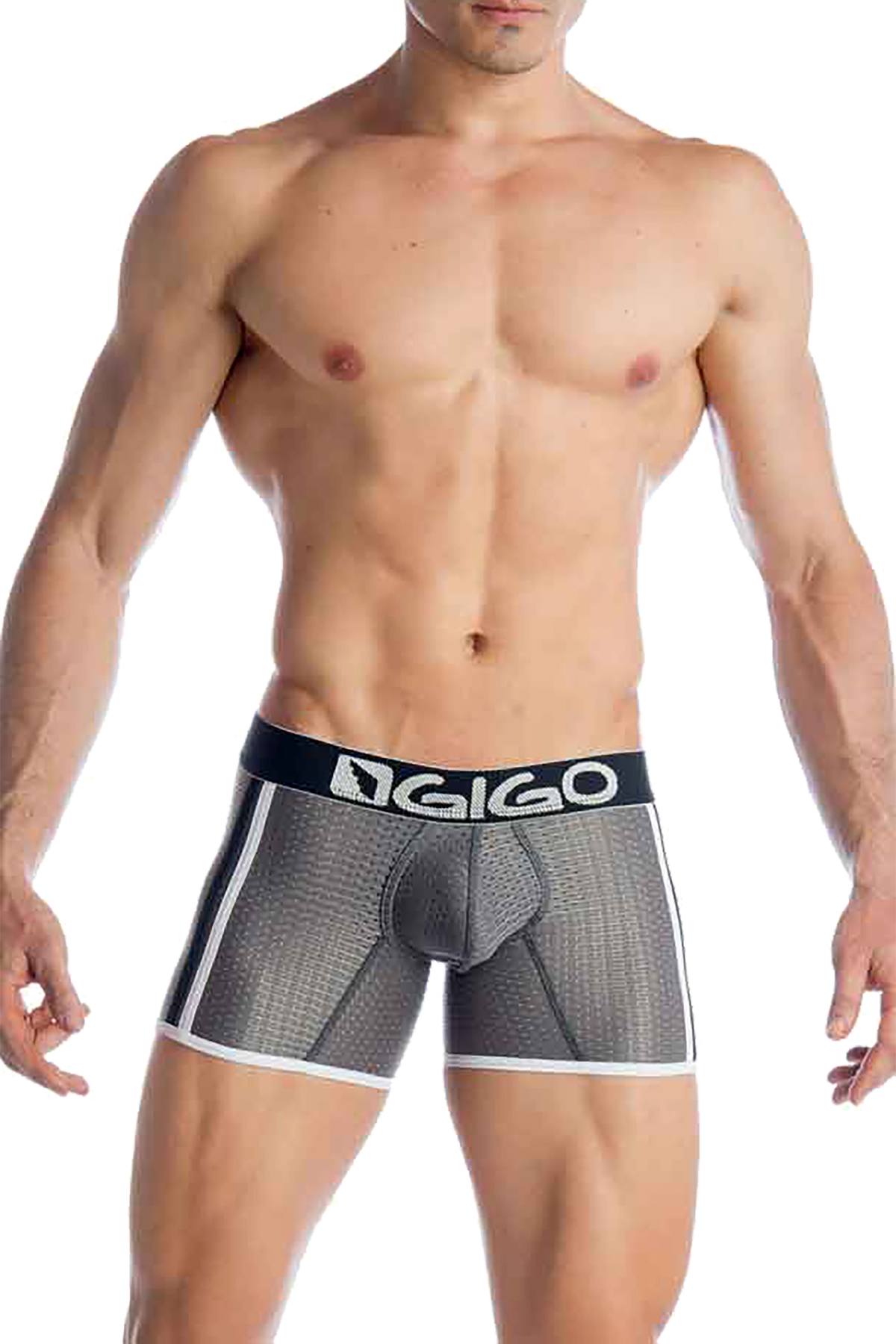 Gigo Grey Jokises Long Boxer Brief