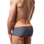 Gigo Grey & Orange Sport Swim Boxer