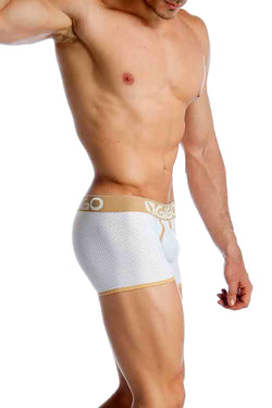 Gigo White Capriati Long Boxer Brief thumbnail 2