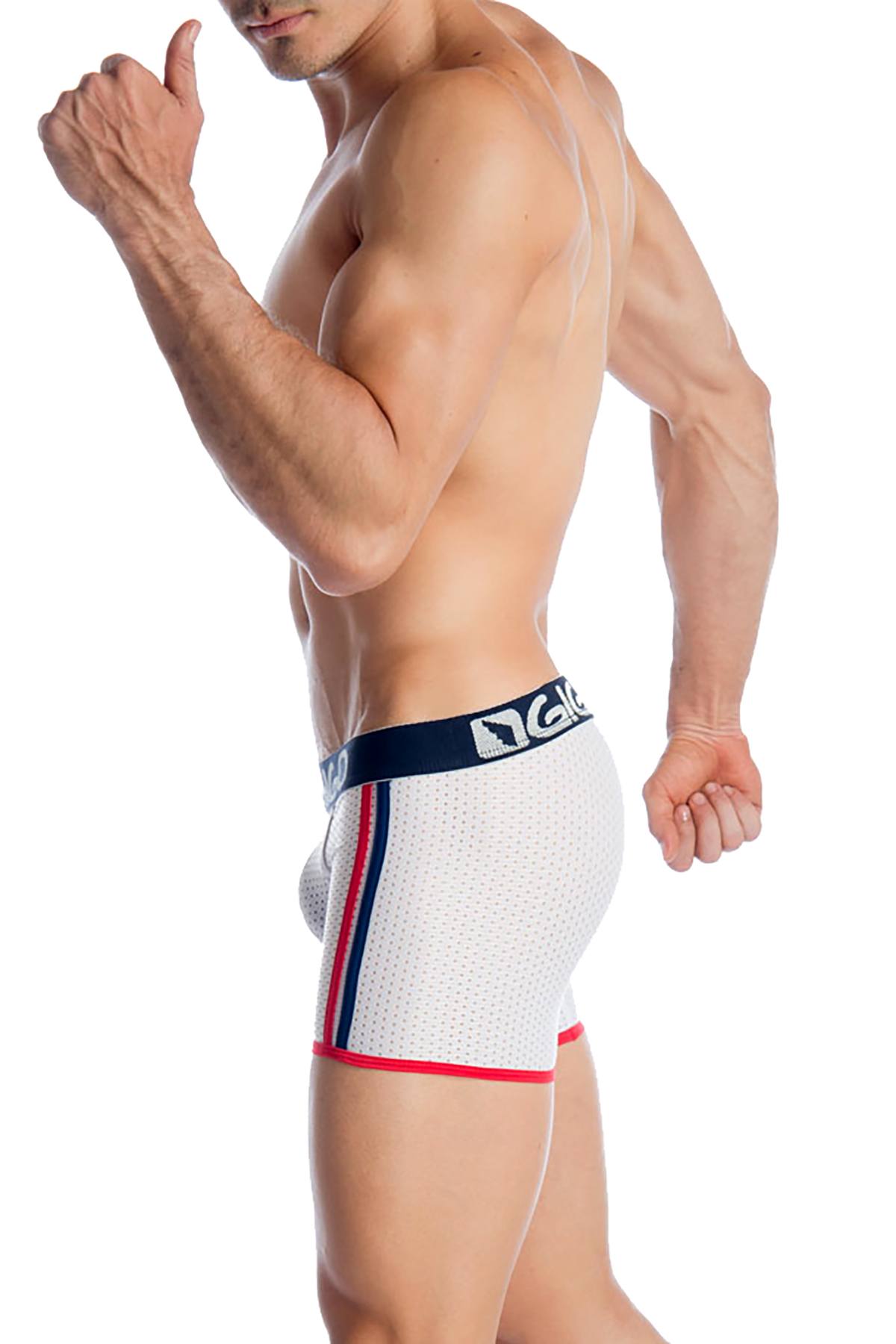 Gigo White Jokises Long Boxer Brief