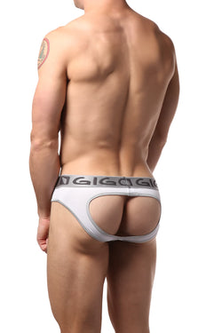 Gigo White Sheen Jock-Brief thumbnail 2
