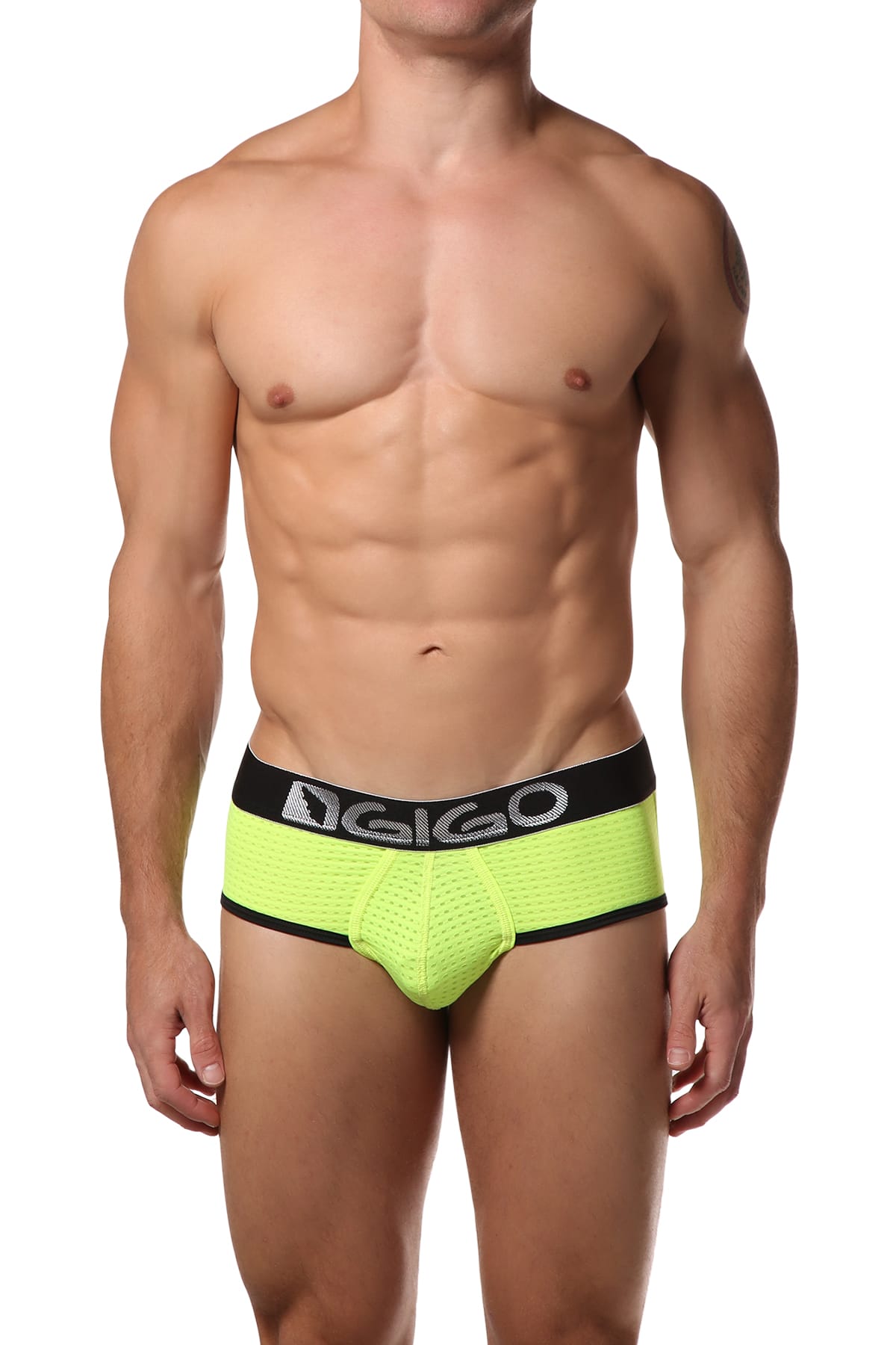 Gigo Yellow Esferic Jock-Brief