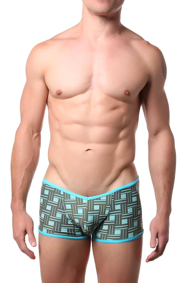 Go Softwear Aqua Geo V-Front Square Cut Swim