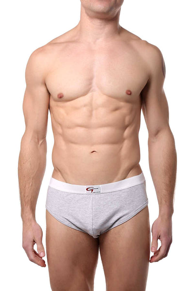 Go Softwear Ash-Grey Original Padded-Butt Brief