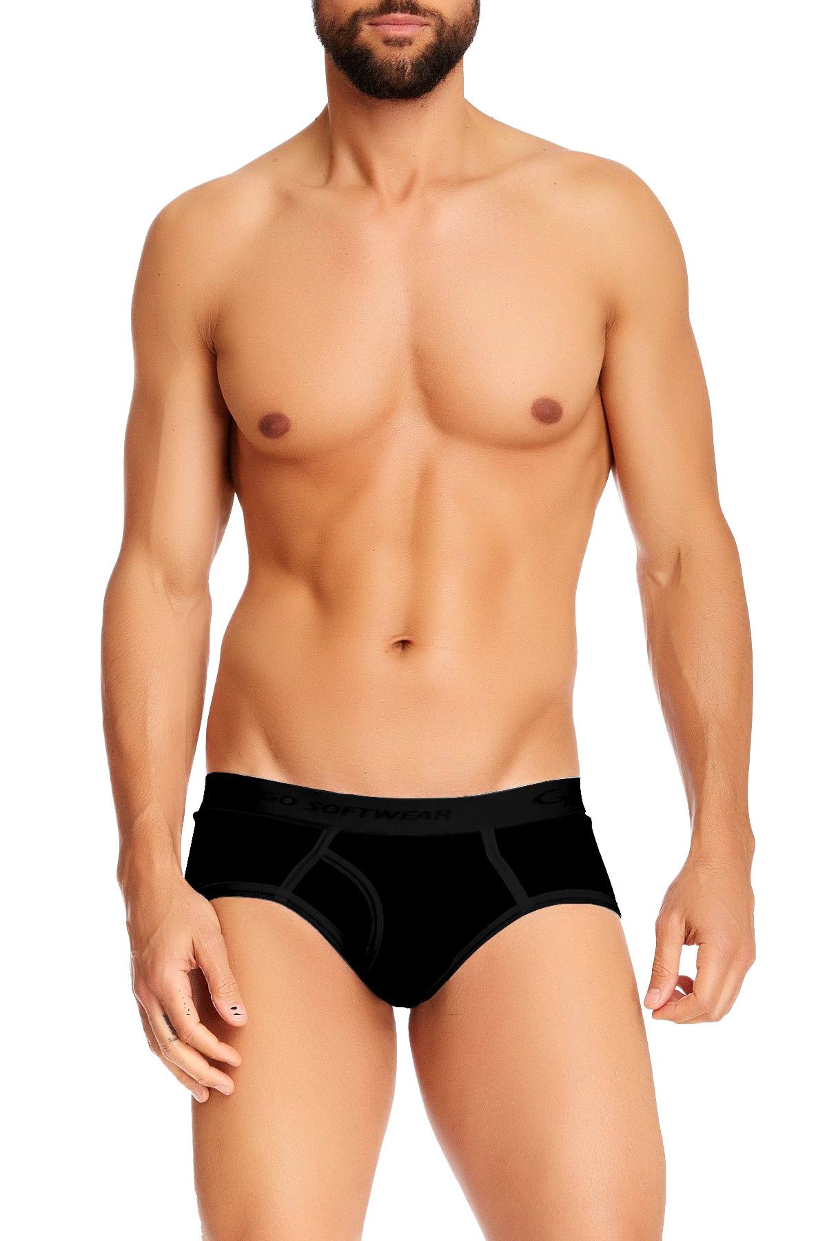 Go Softwear Black/Black California Classic Boy Brief