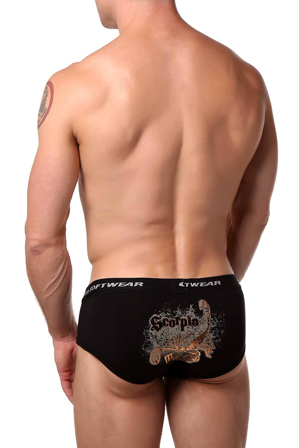 Go Softwear Black/Bronze Scorpio Boy Brief