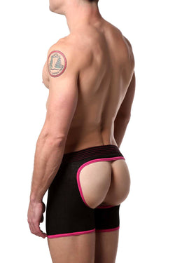 Go Softwear Black/Fuchsia Pop Volt Reveal Boxer-Jock thumbnail 2