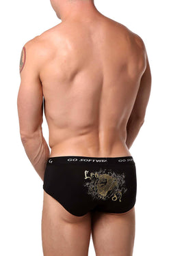 Go Softwear Black/Gold Leo Boy Brief thumbnail 1