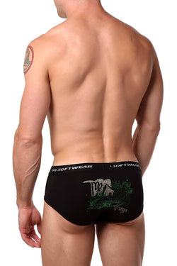 Go Softwear Black/Green Virgo Boy Brief thumbnail 1