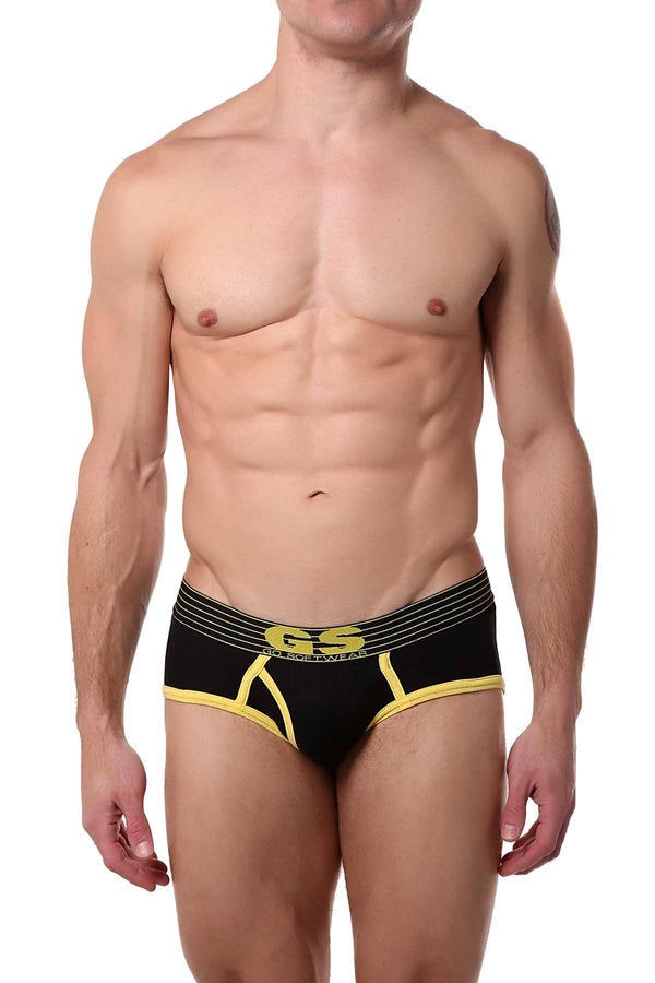 Go Softwear Black/Lemon Pop-Noir Brief