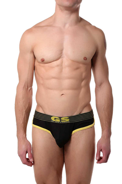 Go Softwear Black/Lemon Pop-Noir Sporty Brief
