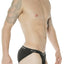 Go Softwear Black Male-Enhancer Double-Padded Pouch/Butt Bikini Brief
