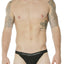 Go Softwear Black Male-Enhancer Double-Padded Pouch/Butt Bikini Brief