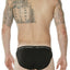 Go Softwear Black Male-Enhancer Double-Padded Pouch/Butt Bikini Brief