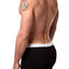 Go Softwear Black Padded-Rear Boxer Brief