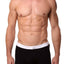 Go Softwear Black Padded-Rear Boxer Brief