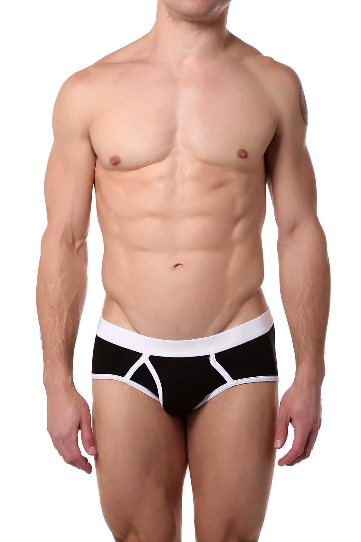 Go Softwear Black/White California Classic Boy Brief