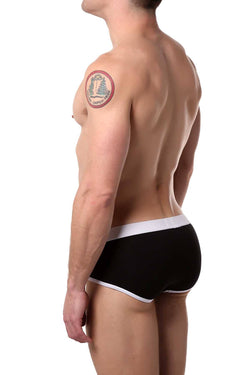 Go Softwear Black/White California Classic Boy Brief thumbnail 2
