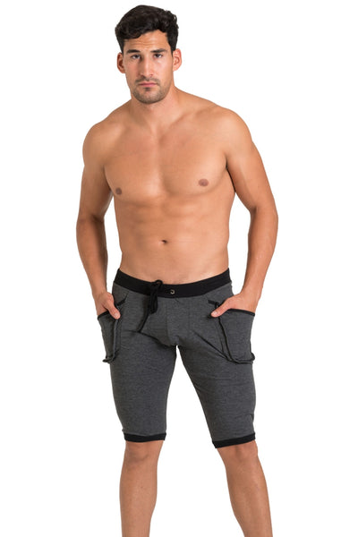 Go Softwear Charcoal California Bliss Yoga Short
