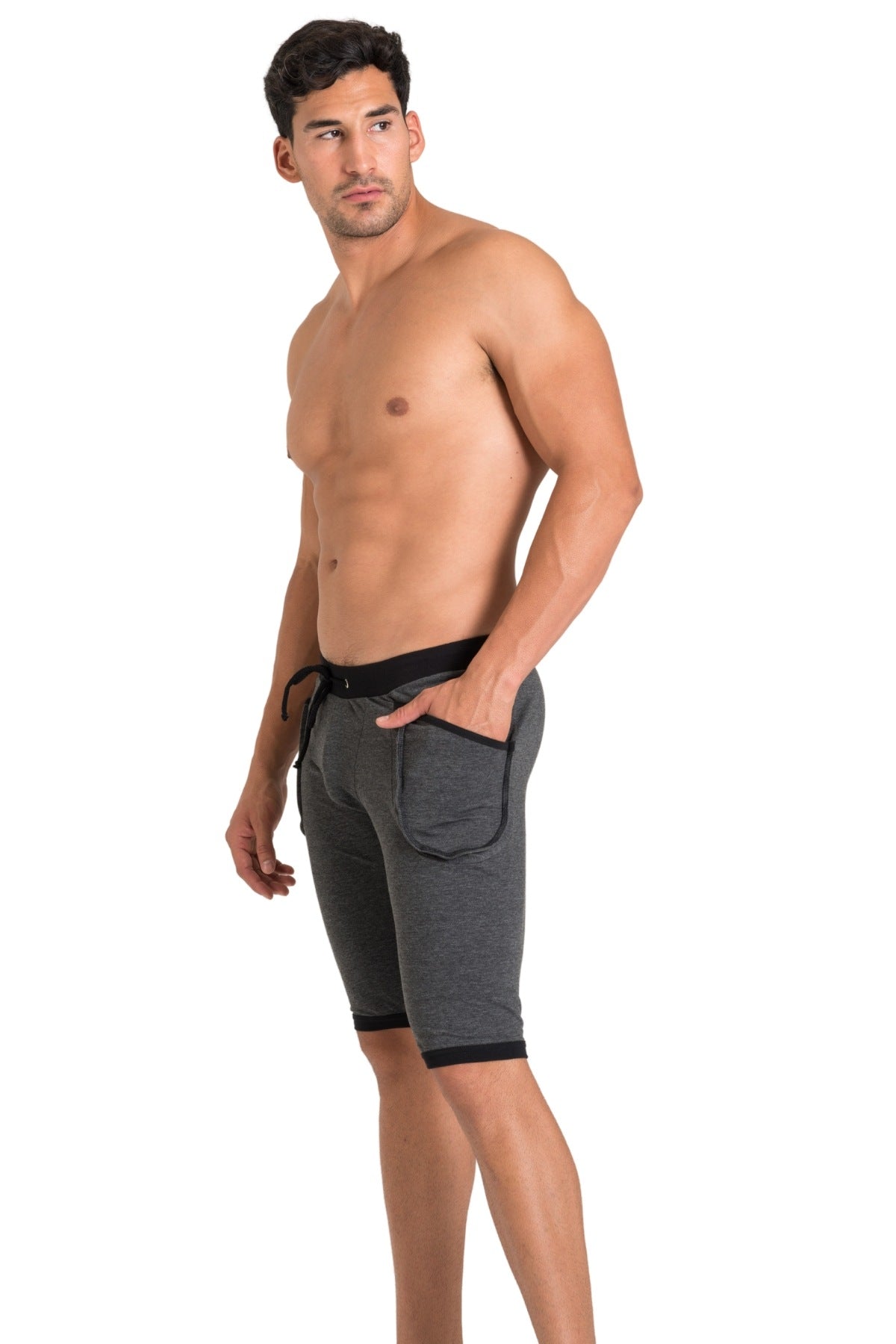 Go Softwear Charcoal California Bliss Yoga Short