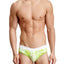 Go Softwear Lime Hibiscus-Print Low-Rise Brief