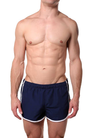 Go Softwear Navy Del-Mar Swim Short