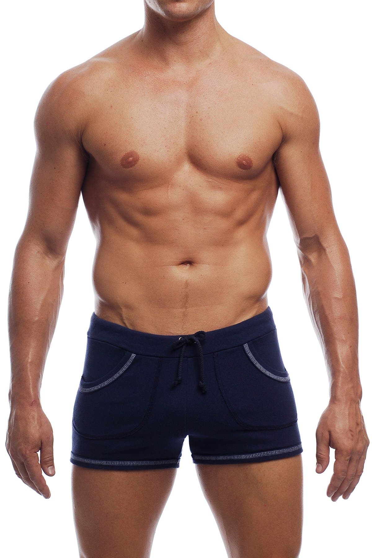 Go Softwear Navy Sport Short w/Pockets