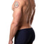 Go Softwear Navy/White Victor Square-Cut C-Ring Brief