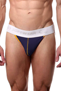 Go Softwear Navy/Yellow Cal Classic Jock thumbnail 1