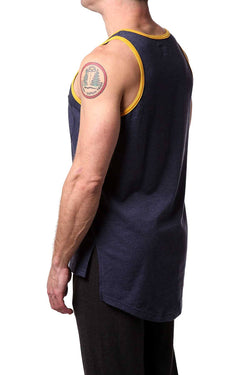 Go Softwear Navy/Yellow Zenith Mod Tank thumbnail 2
