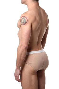Go Softwear Nude-Beige Original Padded-Butt Brief thumbnail 2