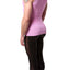Go Softwear Pink Rib Tank-Top