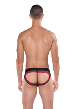 Go Softwear Red Flexxx Mesh Jock Brief thumbnail 3