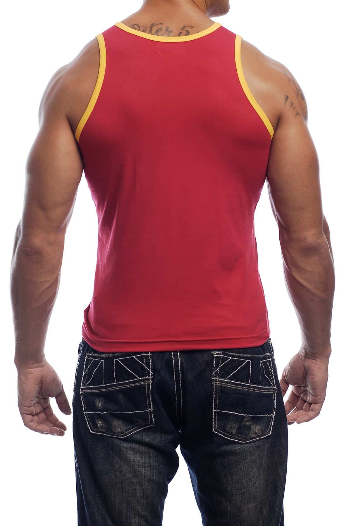 Go Softwear Red/Gold Cal. Classic Tank Top