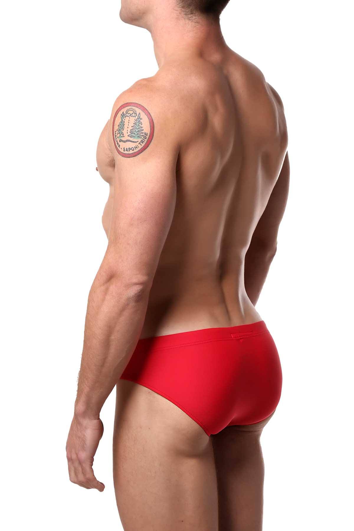 Go Softwear Red/Navy Axel Swim Bikini