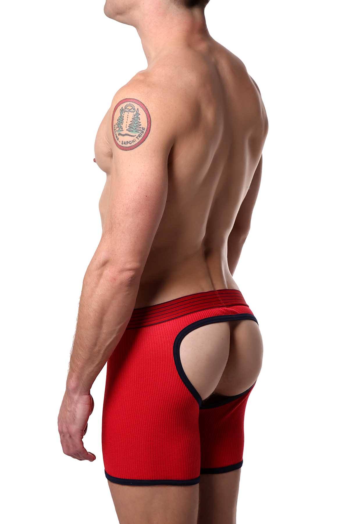 Go Softwear Red/Navy Pop Volt Reveal Boxer-Jock